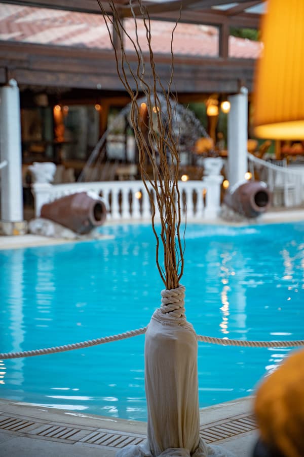 Τελετή βάπτισης στο εκκλησάκι γάμου Αγ. Στυλιανός στο κτήμα δεξιώσεων Αττική